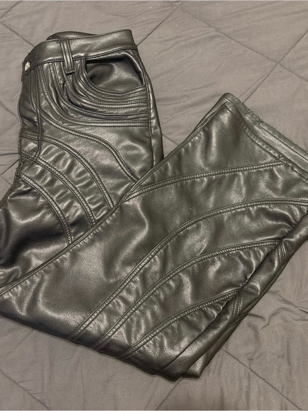 Guapi Leather Baggie Pants Size 32 Waist